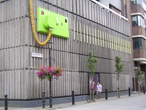 Giant Green Plug
