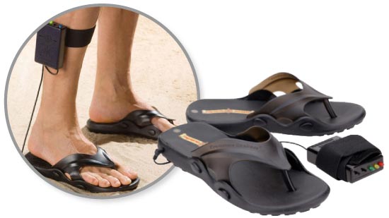 metal detecting flip flops