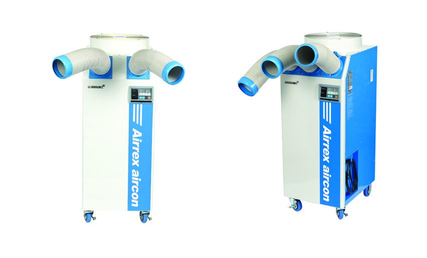 Aires acondicionados portátiles Airrex para salas de servidores