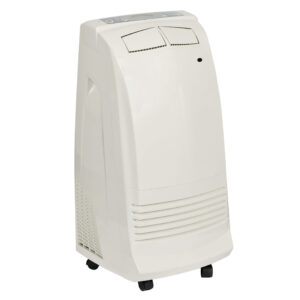 White Gree 3.5kW portable air conditioner angle view