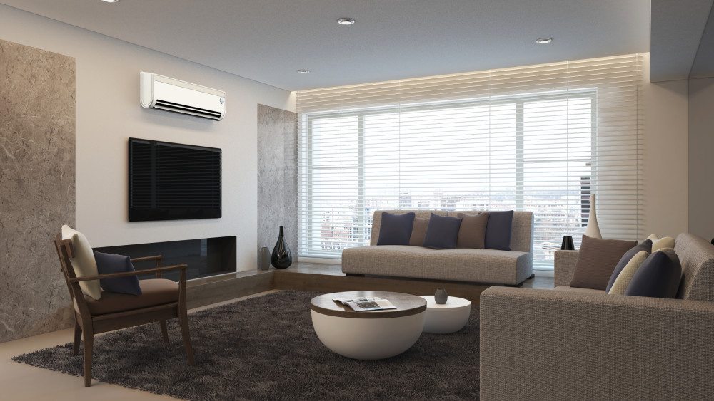 living room aircon btu