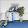 Airrex HSC3500 in Office In-situ with Hose out Window and Cool Arm Extension Web