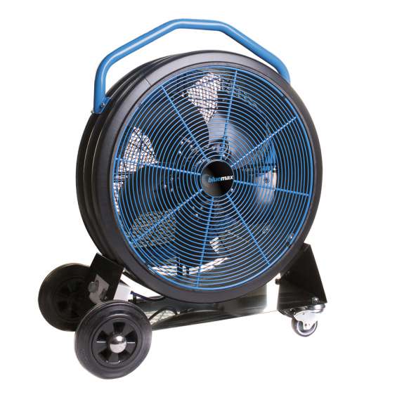Blue Max 650 Industrial Fan, front view