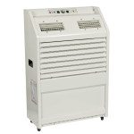PAC22 6.5kW portable air conditioner at an angle (facing right)